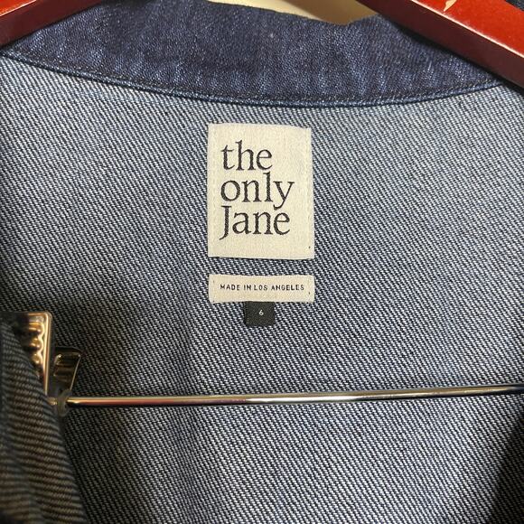 The Only Jane Boiler Suit Blue Jump Two Denim Long Sleeve High Neck Jumpsuit 6 - Picture 3 of 13